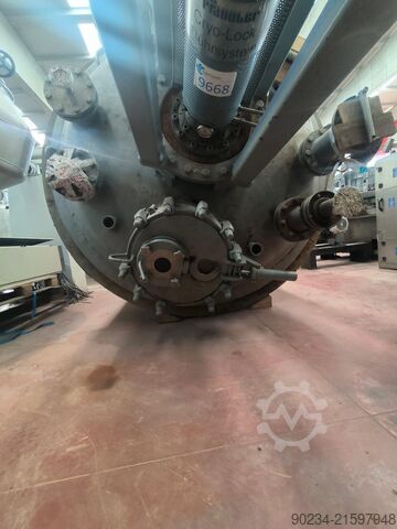 Gebrauchter Pfaudler Glas ausgekleideter vertikaler Reaktor, 8190 Liter PFAUDLER BE6300