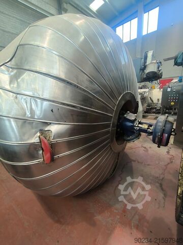 Gebrauchter Pfaudler Glas ausgekleideter vertikaler Reaktor, 8190 Liter PFAUDLER BE6300