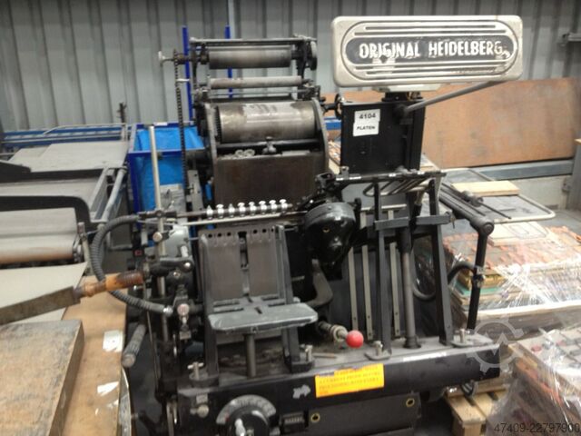 Buchdruckmaschine Heidelberg SBB