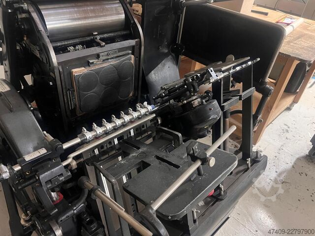 Buchdruckmaschine Heidelberg SBB