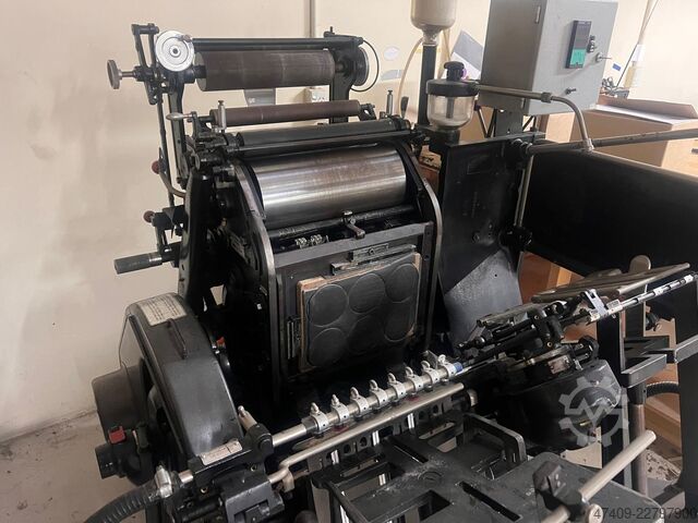 Buchdruckmaschine Heidelberg SBB