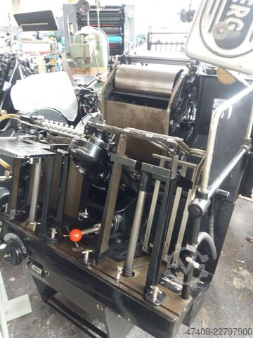 Buchdruckmaschine Heidelberg SBB
