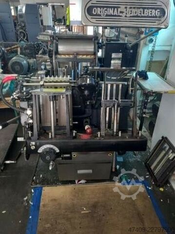 Buchdruckmaschine Heidelberg SBB