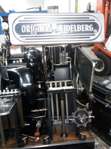 Buchdruckmaschine Heidelberg SBB