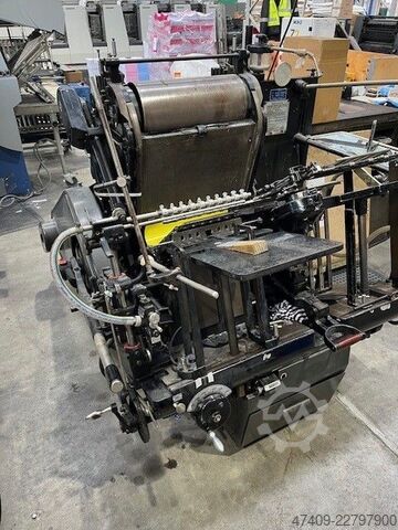 Buchdruckmaschine Heidelberg SBB