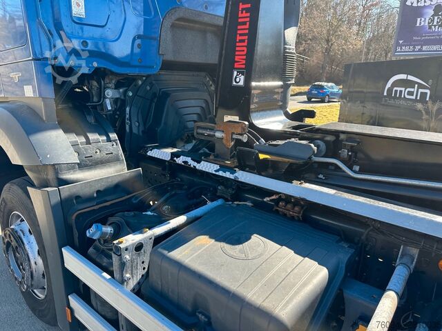 Roll-off tipper truck MERCEDES-BENZ Arocs 1832 4x2 Abrollkipper AHK 35to