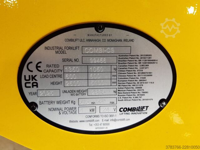 Hochhubwagen Combilift Combi-CS