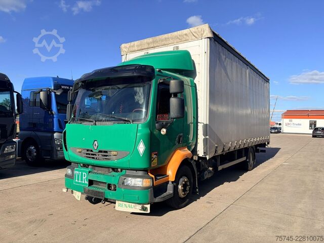LKW mit Pritsche & Plane RENAULT MIDLUM 290 DXI / SCHLAFKABINE / EURO 5