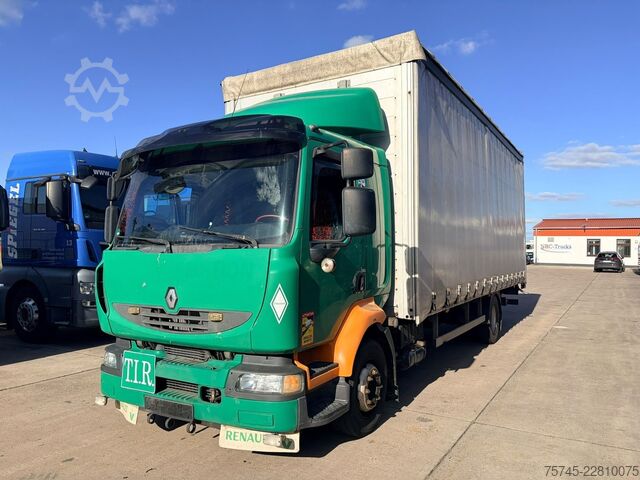 LKW mit Pritsche & Plane RENAULT MIDLUM 290 DXI / SCHLAFKABINE / EURO 5
