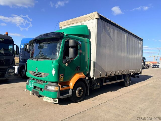 LKW mit Pritsche & Plane RENAULT MIDLUM 290 DXI / SCHLAFKABINE / EURO 5