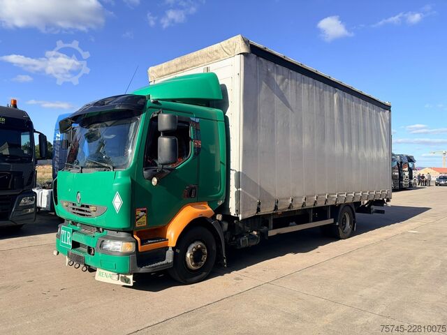 LKW mit Pritsche & Plane RENAULT MIDLUM 290 DXI / SCHLAFKABINE / EURO 5