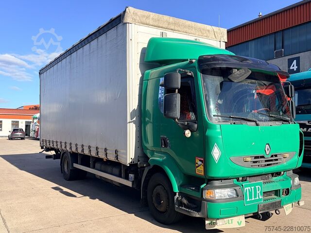 LKW mit Pritsche & Plane RENAULT MIDLUM 290 DXI / SCHLAFKABINE / EURO 5
