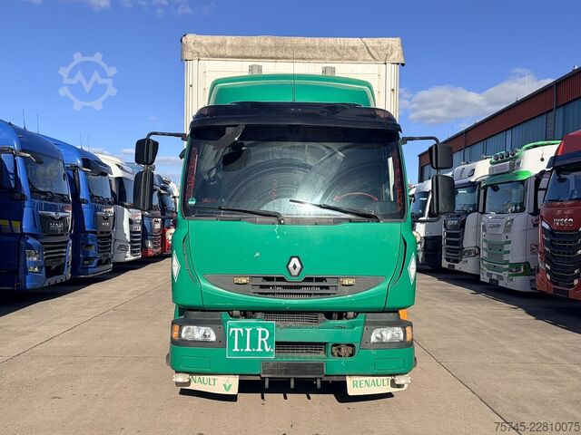 LKW mit Pritsche & Plane RENAULT MIDLUM 290 DXI / SCHLAFKABINE / EURO 5