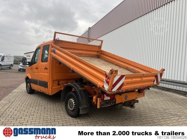 Tipper van Volkswagen Crafter 2.5 TDI 4x2 Doka, Meiller Kipper
