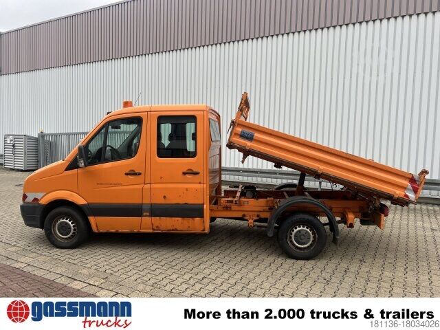 Tipper van Volkswagen Crafter 2.5 TDI 4x2 Doka, Meiller Kipper