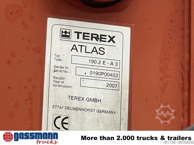 Standard tractor unit MAN TGA 26.480 6x4 BL, Intarder, SZM/Pritsche, Kran