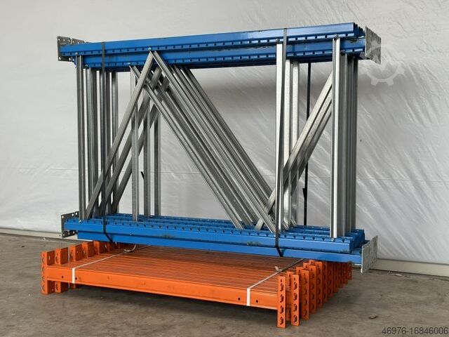 Hochregallager Palettenregal Regal Stow Pal Rack NS / 7,26 lfm. / St.: 1.750 x 1.100 mm / Tr.: 1.350 mm