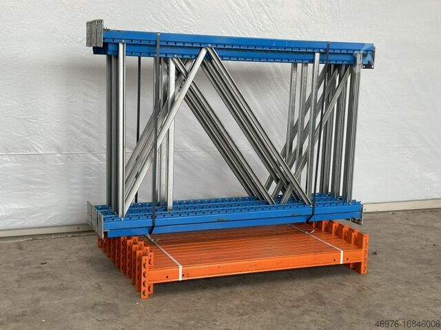 Hochregallager Palettenregal Regal Stow Pal Rack NS / 7,26 lfm. / St.: 1.750 x 1.100 mm / Tr.: 1.350 mm