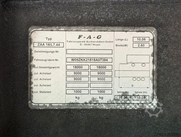Kühlkoffer-LKW MAN TGX 26.500 FULL AIR ONLY 872.500 KM PARK COOLING