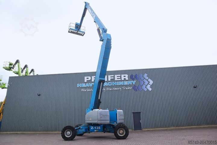 Gelenkteleskoparbeitsbühne Genie Z135/70 Diesel, 4x4x4 Drive, 43m Lifting Height, 2