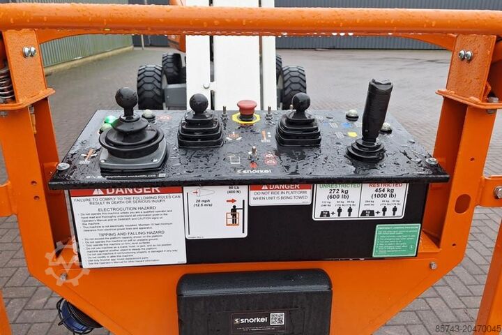 Teleskopbühne Snorkel 660SJ Valid Inspection, *Guarantee! CE, Diesel, 4x