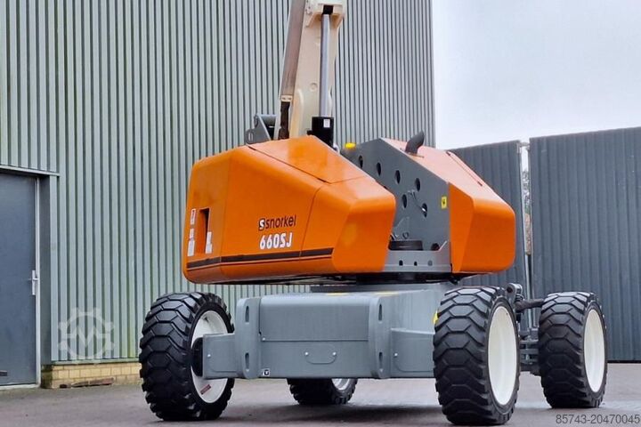 Teleskopbühne Snorkel 660SJ Valid Inspection, *Guarantee! CE, Diesel, 4x