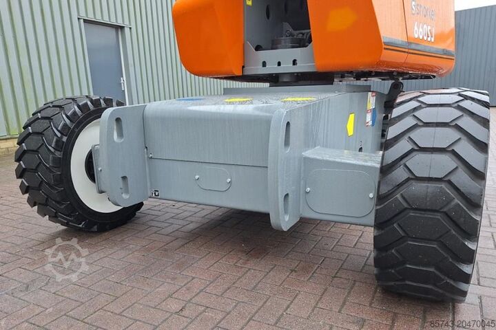 Teleskopbühne Snorkel 660SJ Valid Inspection, *Guarantee! CE, Diesel, 4x