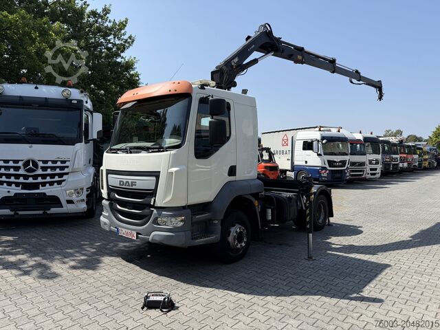 Autokran Daf LF 220.13 Kran Hiab 111 E-3 HiDuo