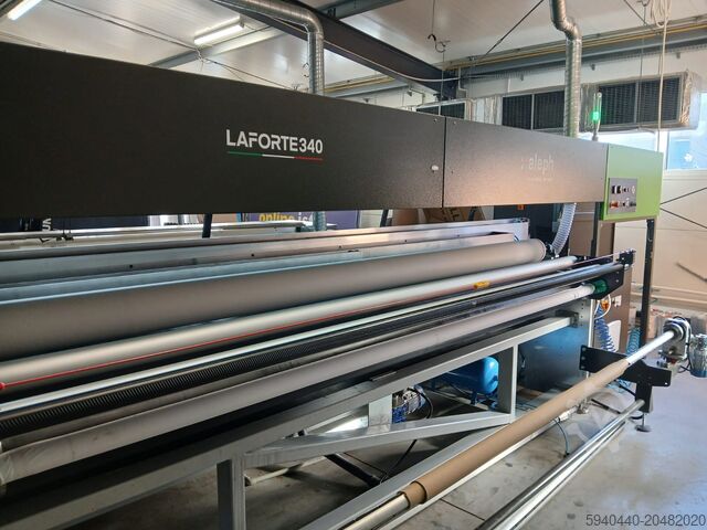 Textile printing machine Durst Aleph textile La Forte 340 including a dryer