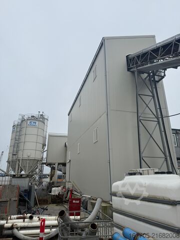 Stationary concrete mixing plant EUROMECC Euro5 MAX Wet