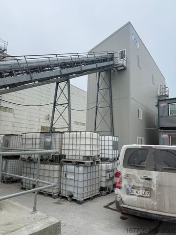 Stationary concrete mixing plant EUROMECC Euro5 MAX Wet