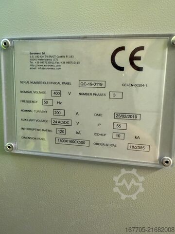 Stationary concrete mixing plant EUROMECC Euro5 MAX Wet