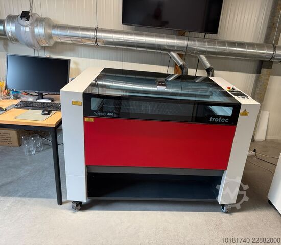 Laser cutting machine, laser engraving machine Trotec Speedy 400