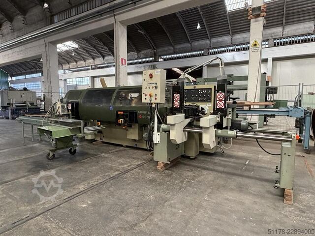 1995 SCM Superset 23 Plus Vierseitenhobelmaschine mit CE-Kennzeichnung, ausgestattet mit 6 Spindeln  SCM Superset 23 Plus