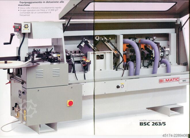 Kantenanleimmaschine BIMATIC - ITALY BSC 263.10