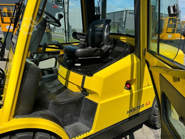 Forklift Hyster H 5.5 XM // Full cabin // Only 6135 hour