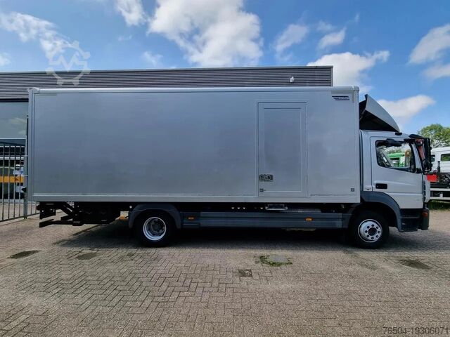 Box body Mercedes-Benz Atego 1218 Koffer/ Ladebordwand/ Airco/ Grau Me...