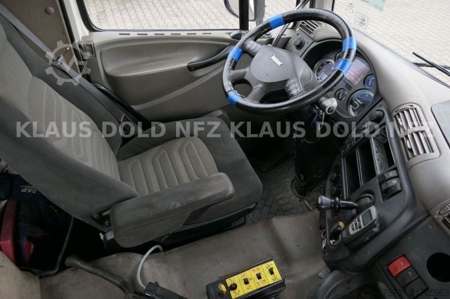 Roll-off tipper truck DAF CF 85.360 Abrollkipper Kran Lift-/Lenkachse