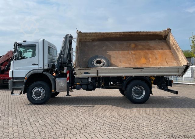 Kipper LKW MERCEDES-BENZ Axor 1833 AK 4x4/ Meiller/ MKG 10m=1t/ Org. 139t