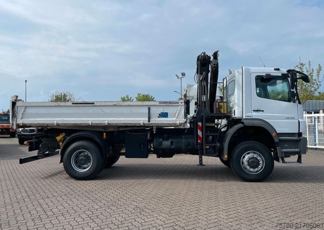 Kipper LKW MERCEDES-BENZ Axor 1833 AK 4x4/ Meiller/ MKG 10m=1t/ Org. 139t