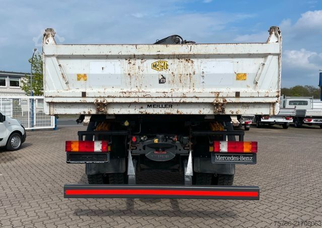 Kipper LKW MERCEDES-BENZ Axor 1833 AK 4x4/ Meiller/ MKG 10m=1t/ Org. 139t
