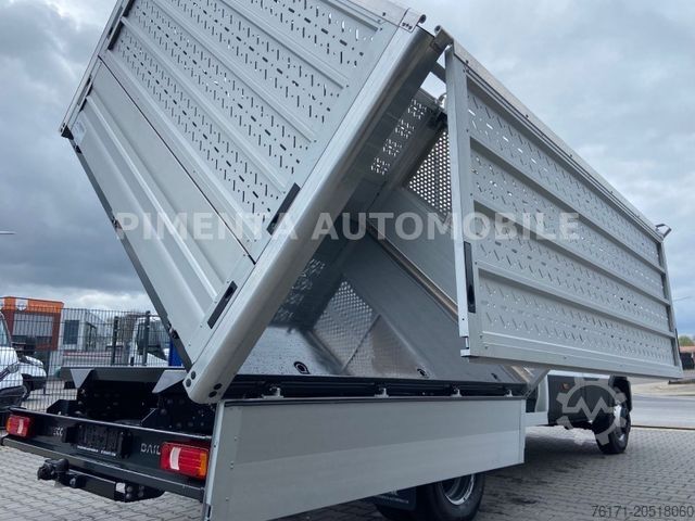 Three-way tipper van IVECO Daily 70C18HD 3SKIPPER KISTE ALUGITT DIFFSPR AHK