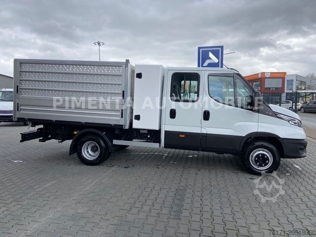 Three-way tipper van IVECO Daily 70C18HD 3SKIPPER KISTE ALUGITT DIFFSPR AHK