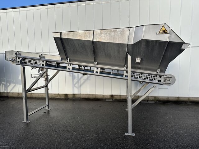 Innotec Systems dosing hopper conveyor 475 x 77 cm stainless steel INNOTEC-SYSTEMS 