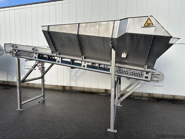 Innotec Systems dosing hopper conveyor 475 x 77 cm stainless steel INNOTEC-SYSTEMS 