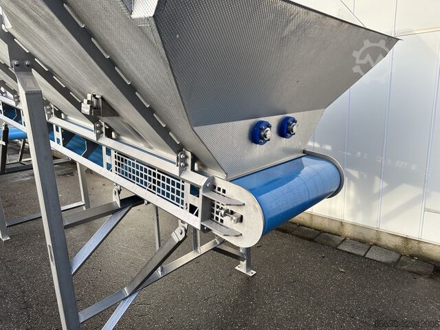 Innotec Systems dosing hopper conveyor 475 x 77 cm stainless steel INNOTEC-SYSTEMS 