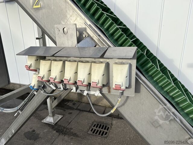 Verhoeven elevator incline conveyor stainless steel 680 x 60 cm VERHOEVEN 