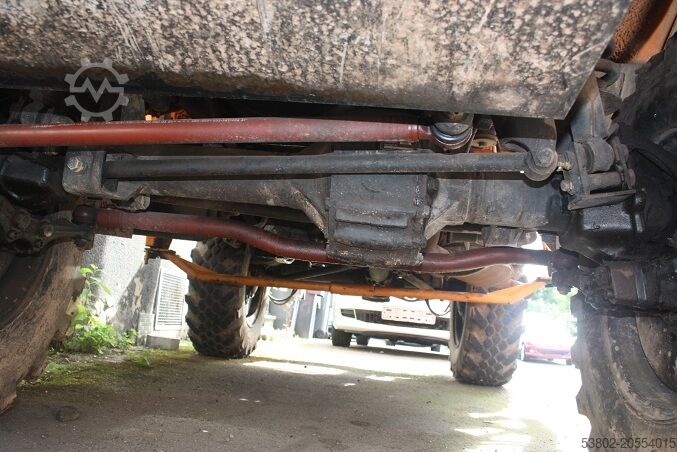 Unimog Klaus Bagger Frontlader Mercedes-Benz Unimog U424/U1000