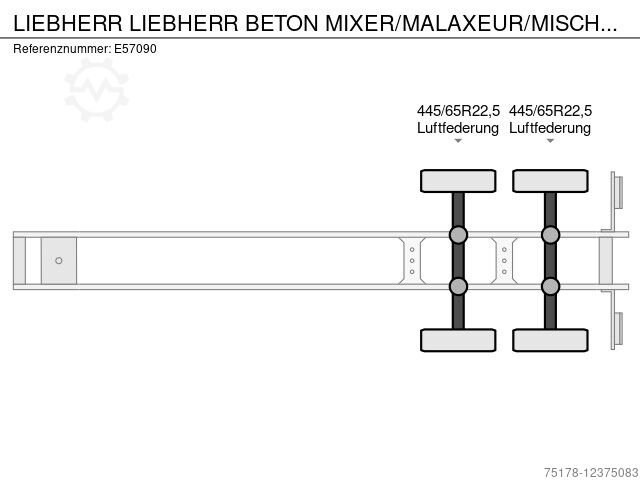 Other LIEBHERR LIEBHERR BETON MIXER/MALAXEUR/MISCHER 10