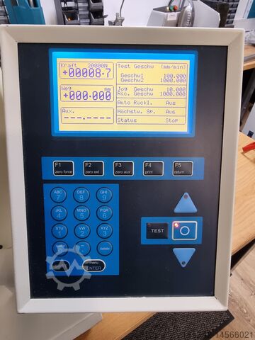Universal testing machine Tensile testing machine Richard Hess GmbH H5KS bis 5KN für Zug u Druck